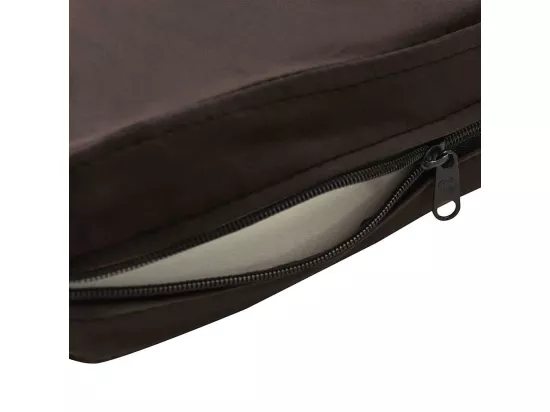 Canapé pour chien Marron 60x43x30 cm Peluche et similicuir