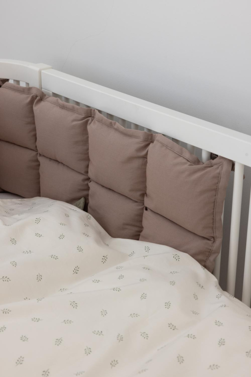 Sebra Baby stootkussen kapok klein Jetty Beige