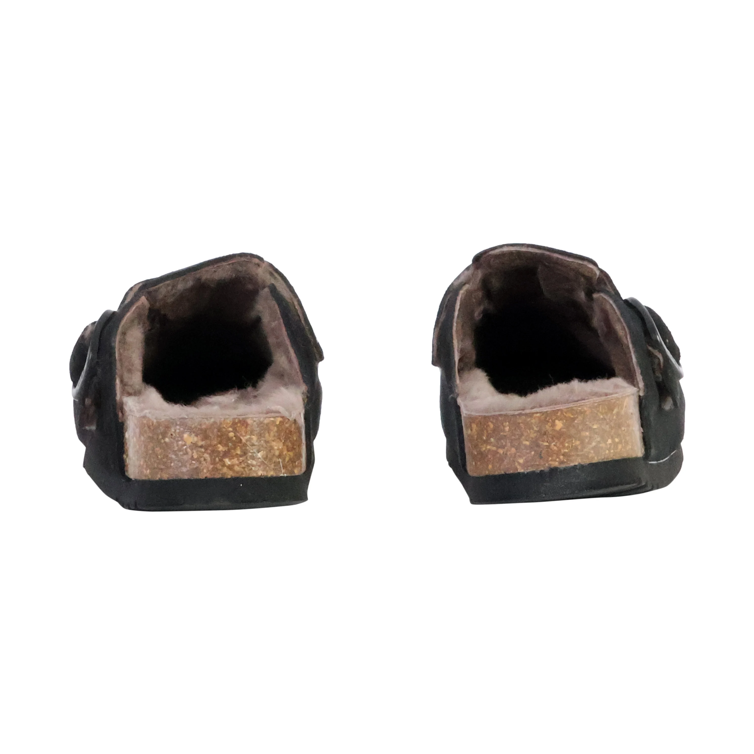 Mules cuirfae new f | Noir