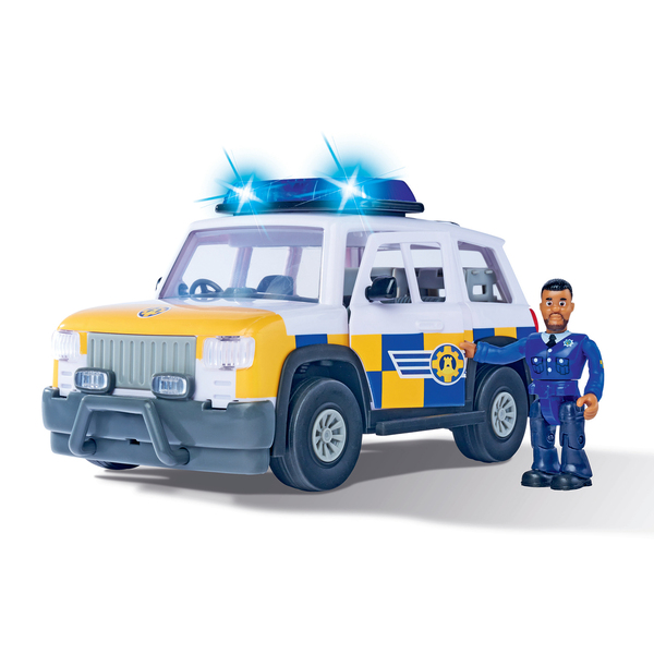 4X4 de police et figurine - Sam le pompier