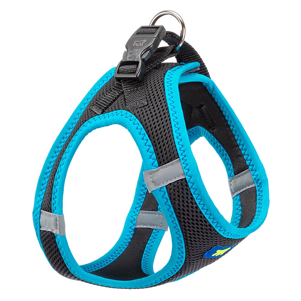Harnais pour chiens kaori m en nylon respirant, rembourré et réfléchissant