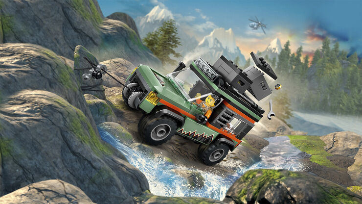 Lego Firhjulstrukket bjerg-offroader 60447