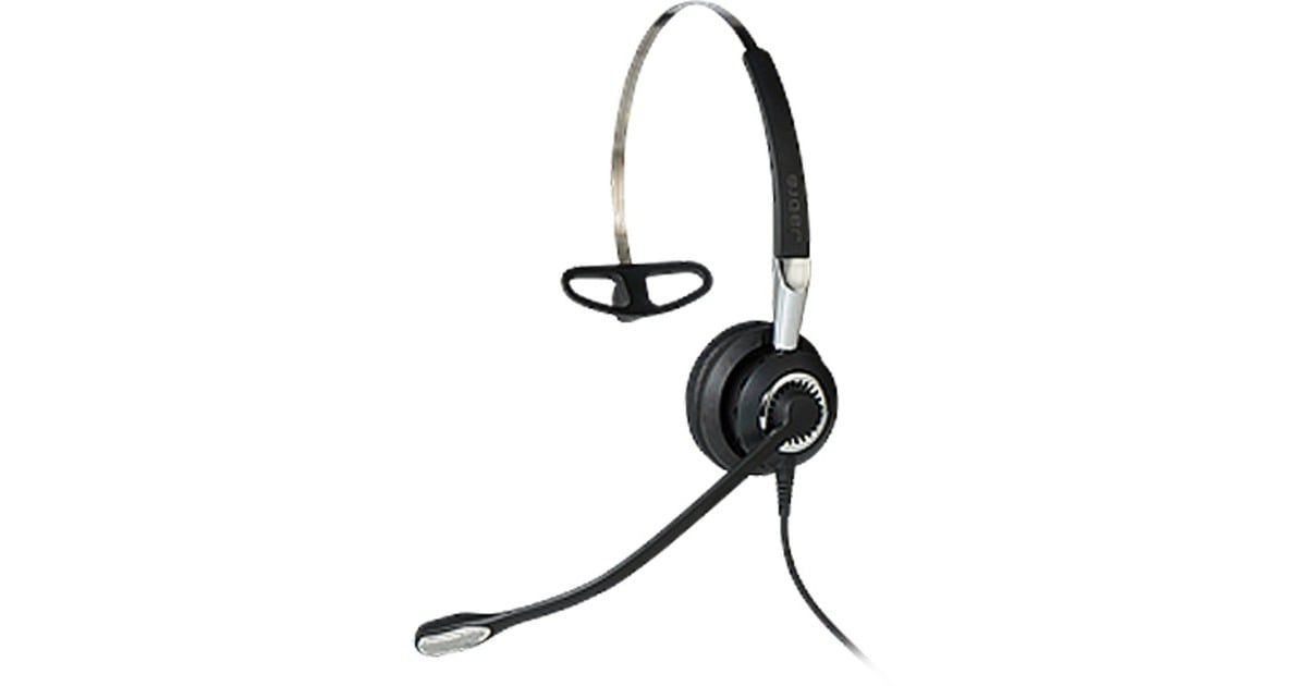 JabraBIZ 2400 II Mono USB 3in1 on-ear headset  (Zwart)