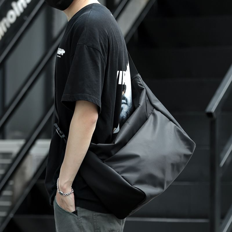 Wavecho - Effen waterdichte crossbodytas
