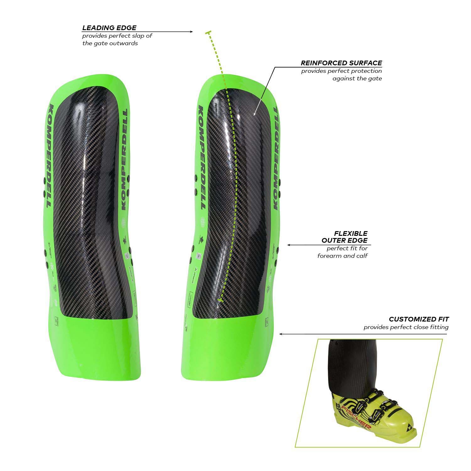 Komperdell  Carbon Scheenbeschermer WC