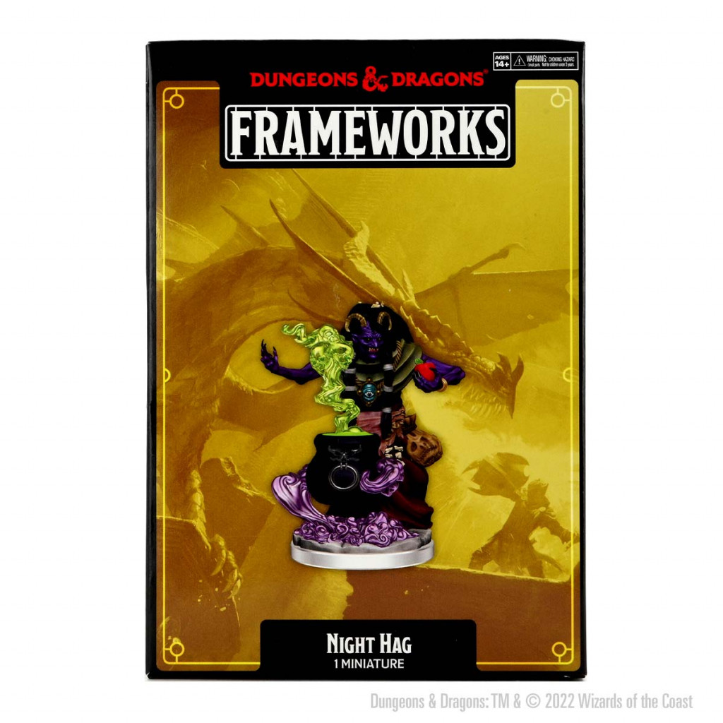 D&D Frameworks Unpainted Miniatures - Night Hag