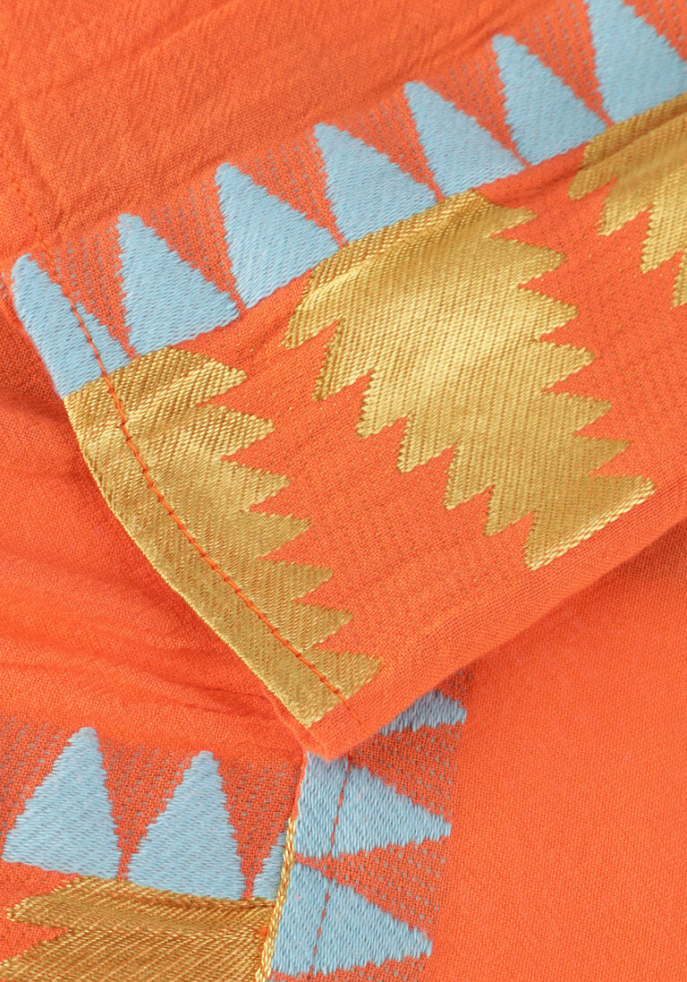 NEMA oranje nema mini jurk zadie