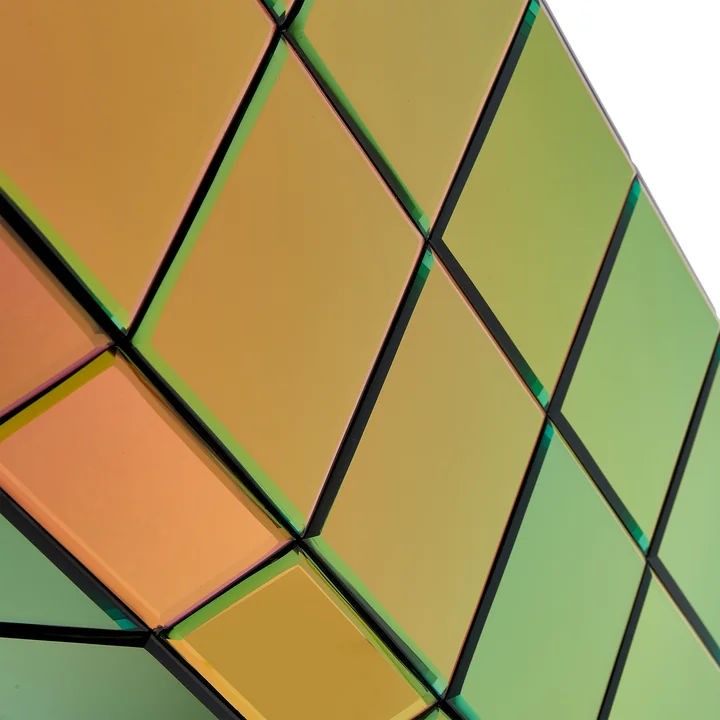 Pols Potten - Pillar Pixel Beistelltisch, S, dunkelgrün