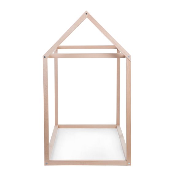 Petite maison lit cabane 70x140   Naturel        de               Childhome