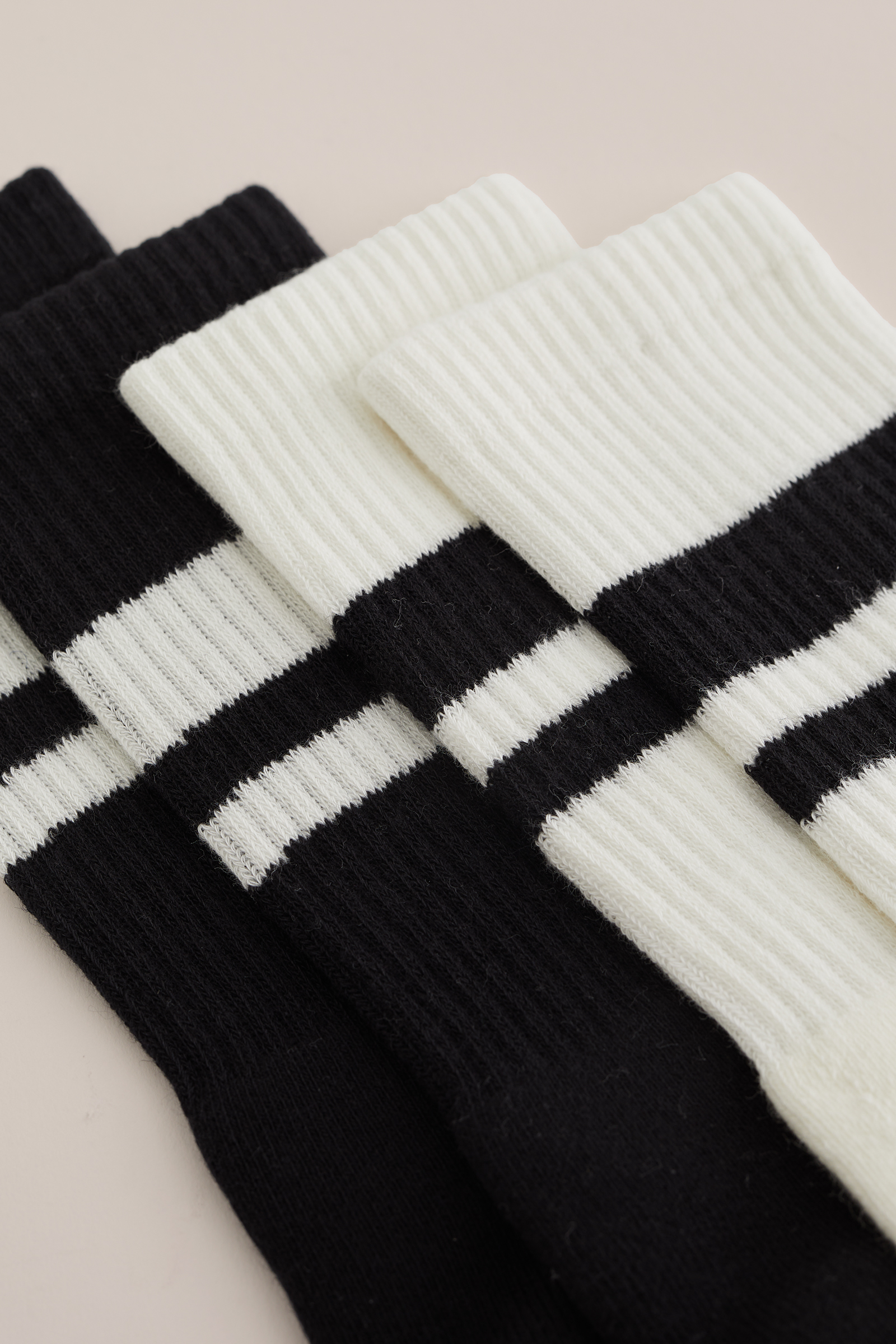 sokken, 2-pack WE Fashion Zwart