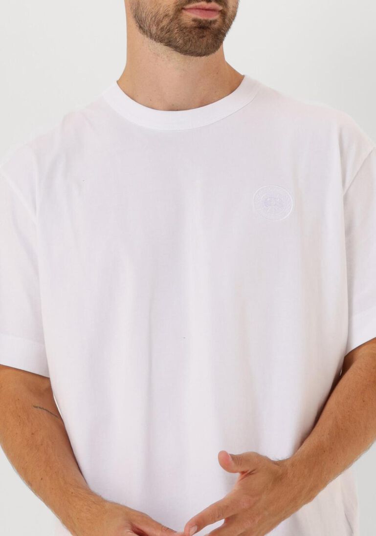 witte canada goose t-shirt gladstone t shirt embroidered disc