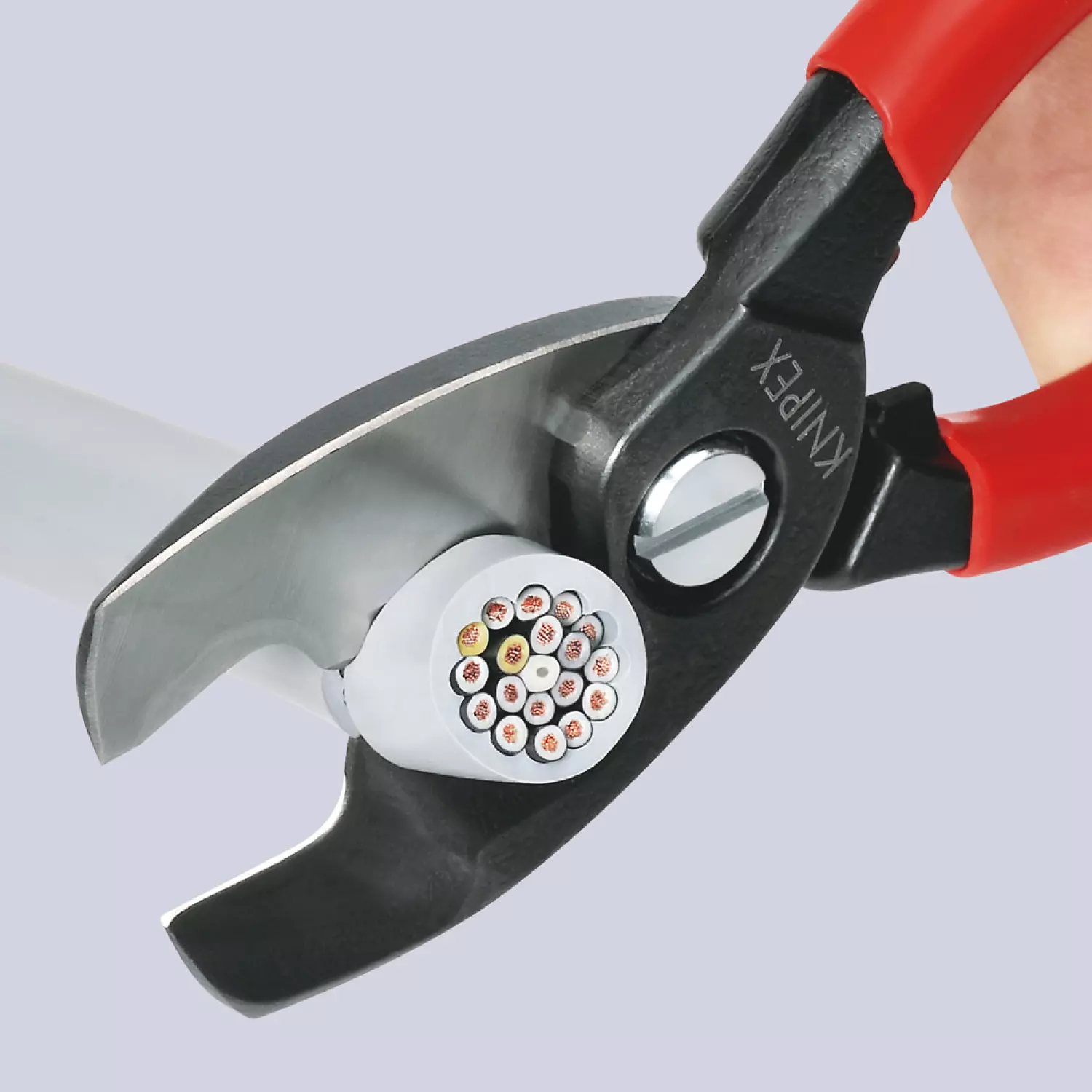 Knipex 9511200 Kabelschaar met dubbele snijkanten - 200mm