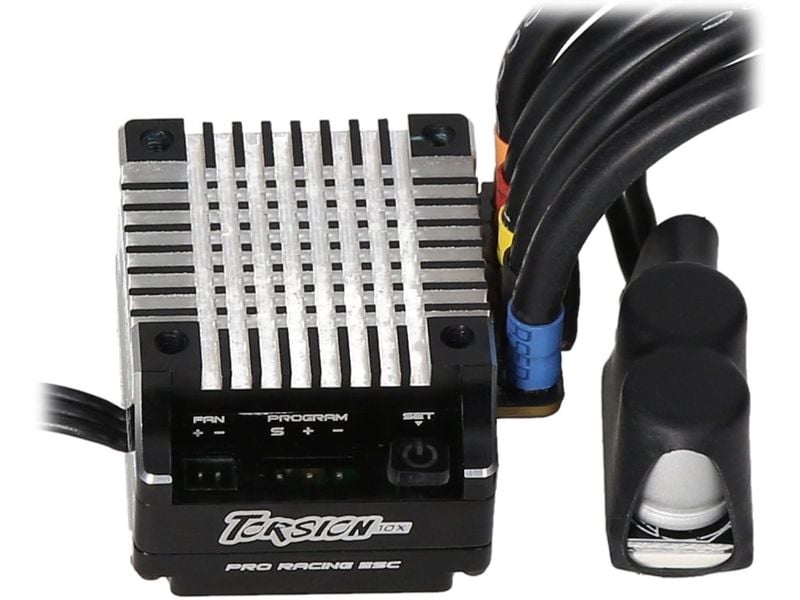 Team Orion Brushless Regler Torsion 10X ESC 2S LiPo ESC für Wettbewerbsfahrzeuge im Massstab 1:10