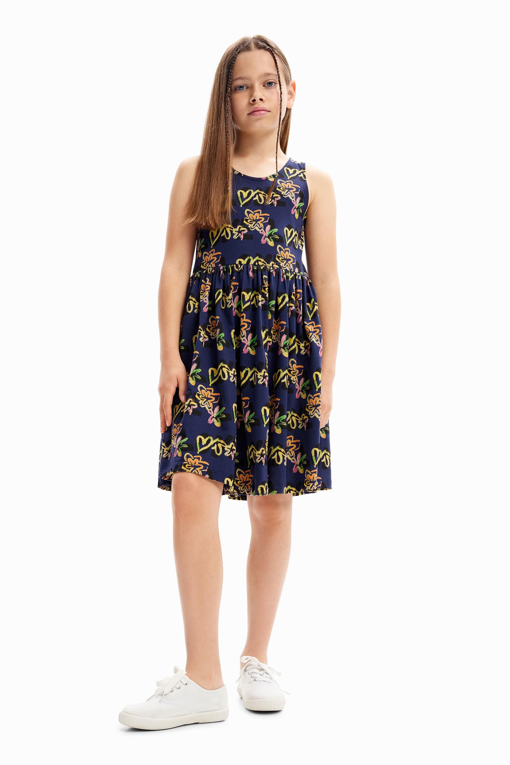 Robe sans manches Love