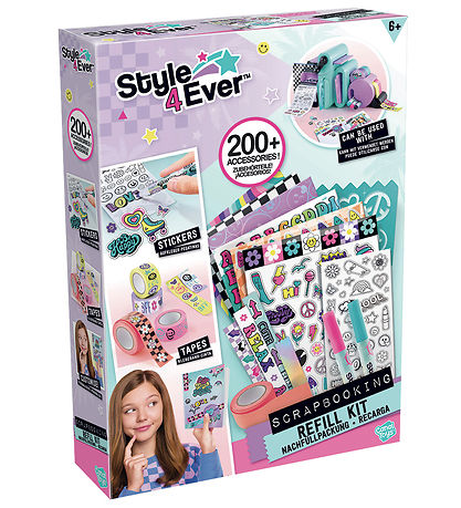 Style 4 Ever Scrapbooking - 200 Teile - Refill