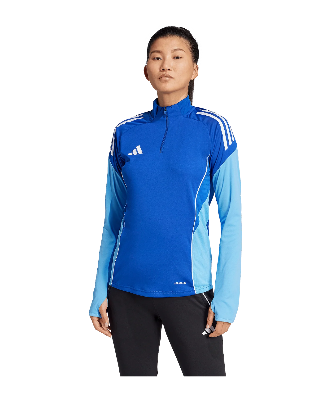 adidas Tiro 25 Competition Sweatshirt Damen Blau