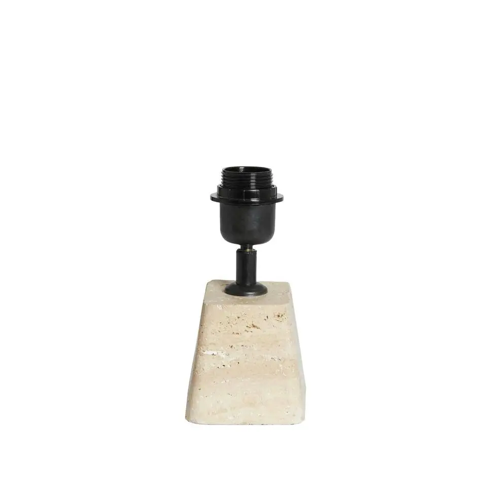 Lampvoet Kardan - Zand - 11x9x19cm
