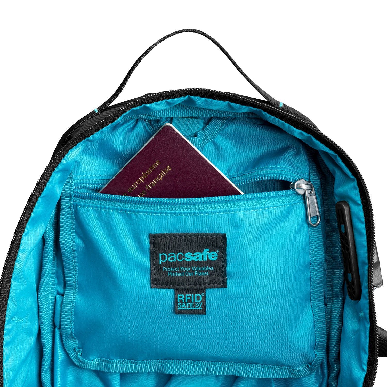 Pacsafe Eco 12L Sling Backpack Econyl black