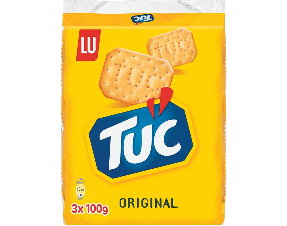 BOLACHA TUC ORIGINAL 3X100G