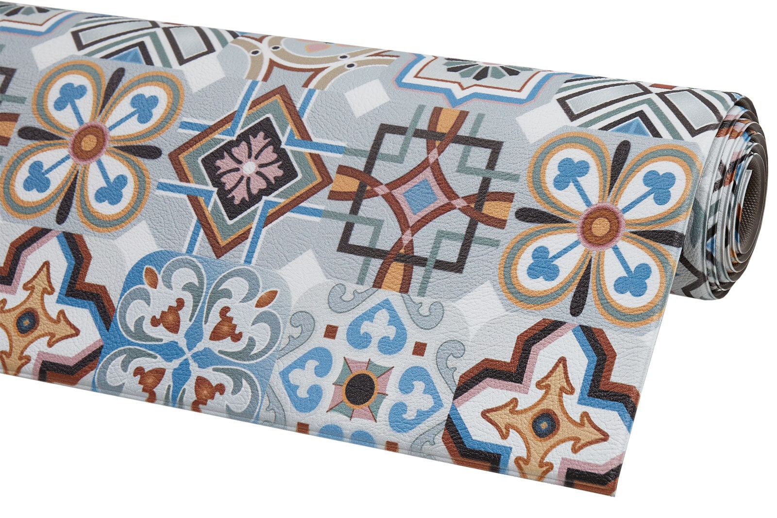 Küchenteppich MARRAKESCH 70 x 200 cm blau/grau