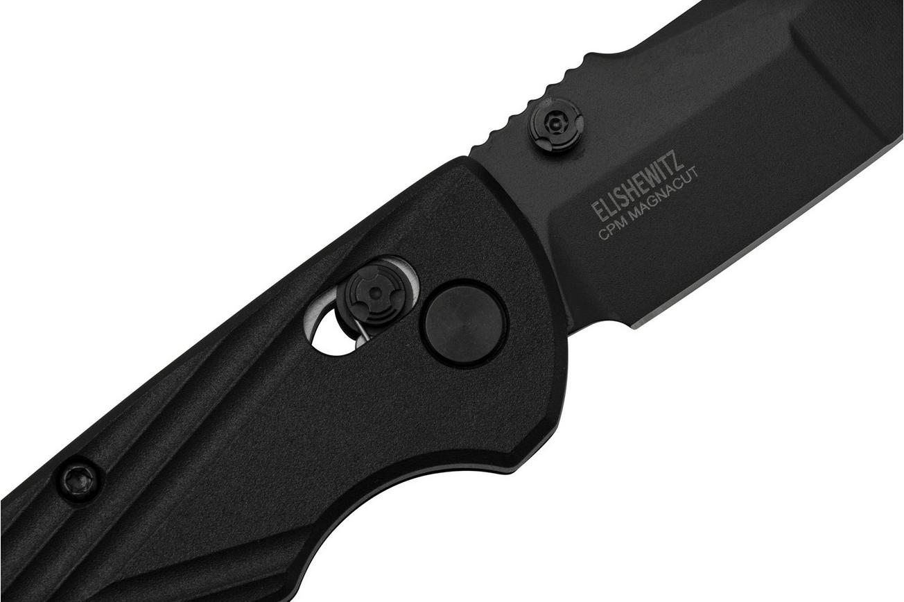 Hogue Deka 24366, All Black Polymer, Magnacut Wharncliffe, zakmes