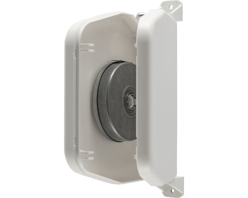 Schellenberg Mini opschroefwinder, opvouwbaar, wit