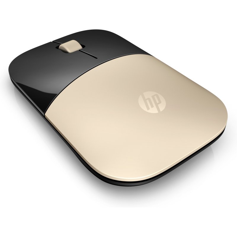 HP Souris sans fil Z3700 or