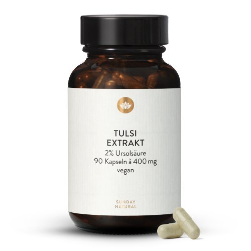 Sunday Natural Products  Tulsi Extrakt Kapseln