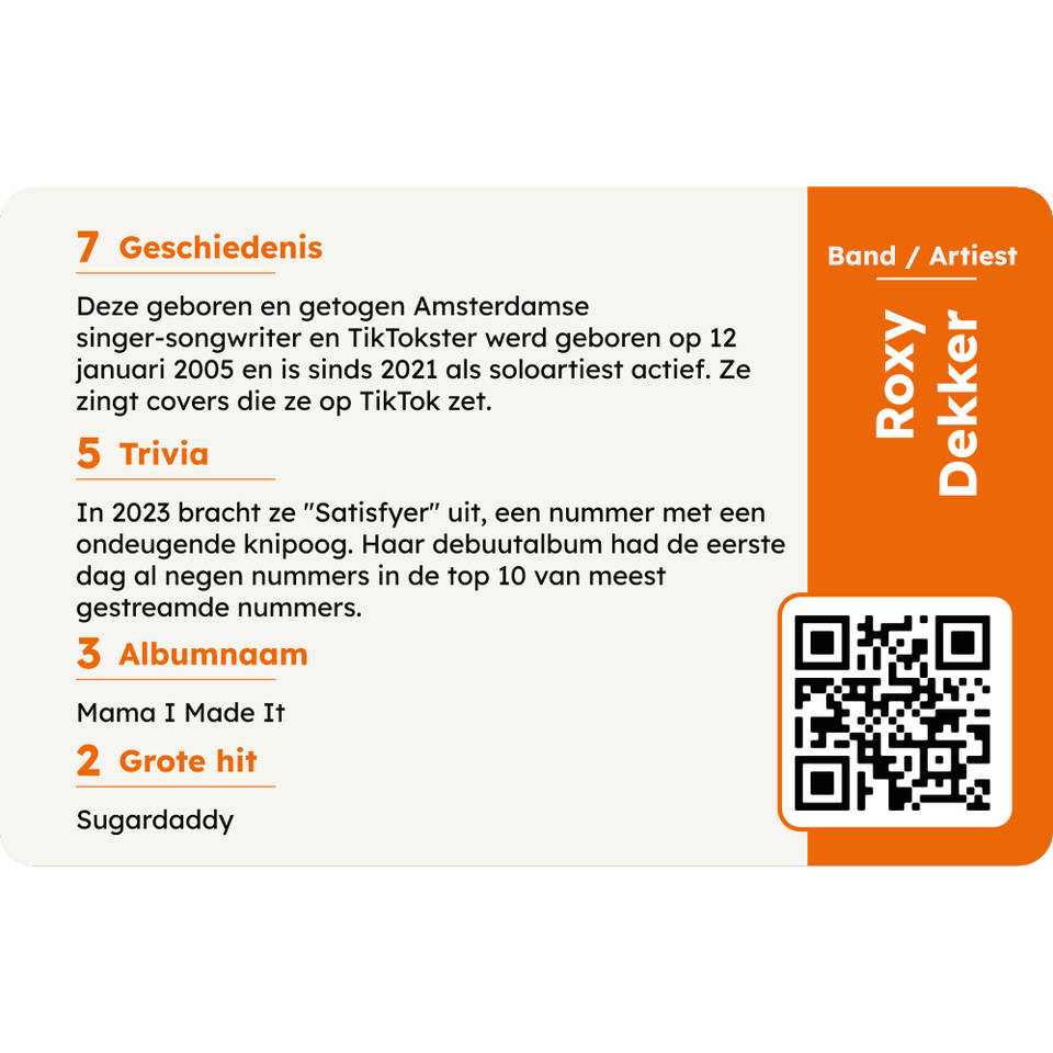 Remember the Music Van eigen bodem