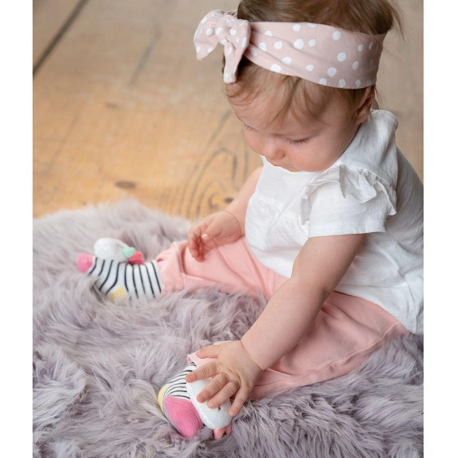 fehn® Rasselsocken Einhorn Aiko&Yuki