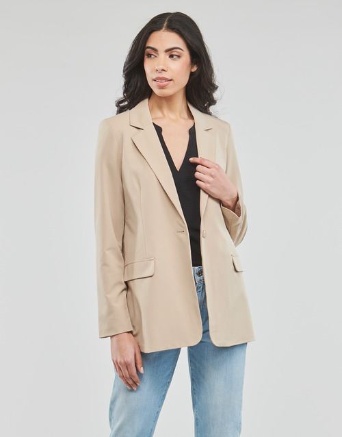 Vero Moda - VMZELDA L/S BLAZER NOOS - Beige