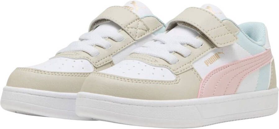 Puma Caven 2.0 Block sneakers beige roze blauw