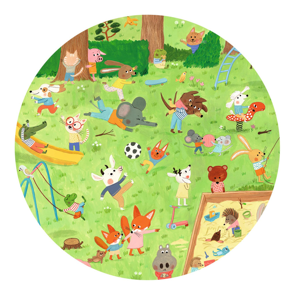 Puzzle Observation - Le Square des Petits Amis - 35 pièces