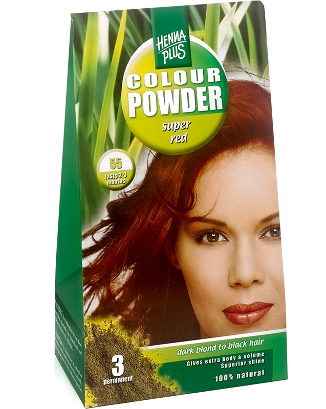 HENNA Colour Powder Plv 55 super rot 100 g