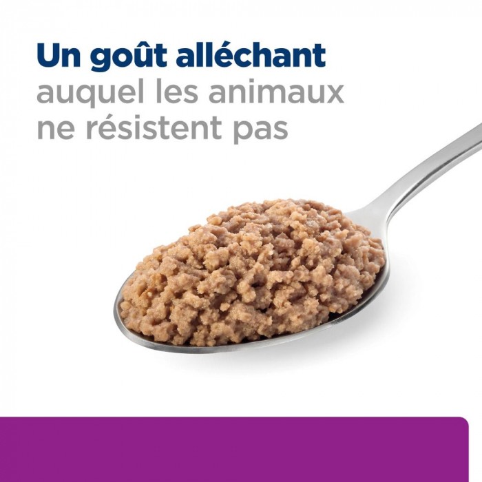 HILL'S Prescription Diet y/d Thyroid Care en terrine au Poulet - Pâtée pour chat