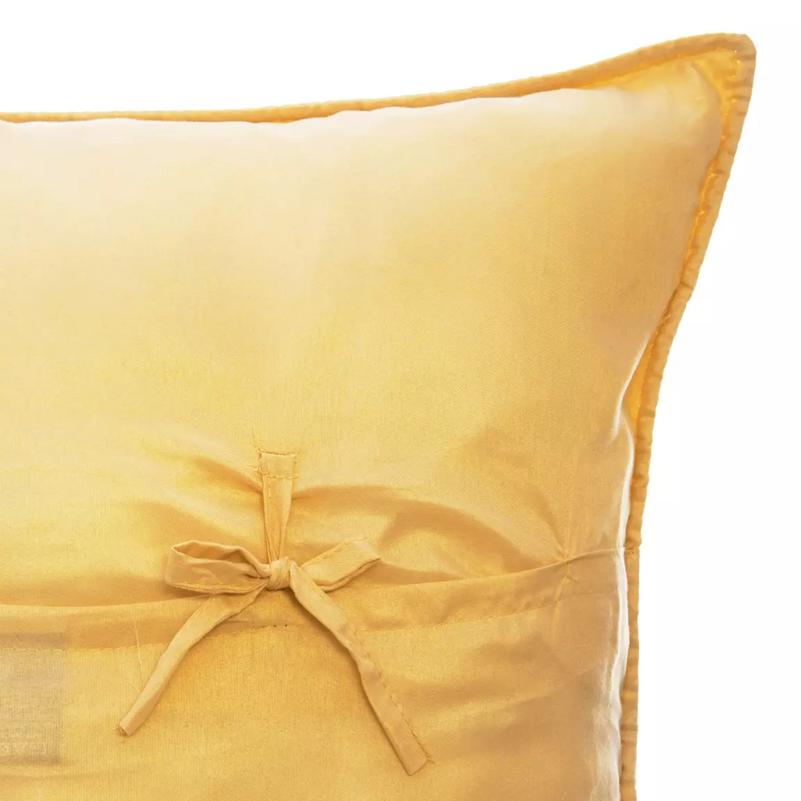 Couvre-lit et taies d'oreiller (260 x 240 cm) Dolce Jaune ocre