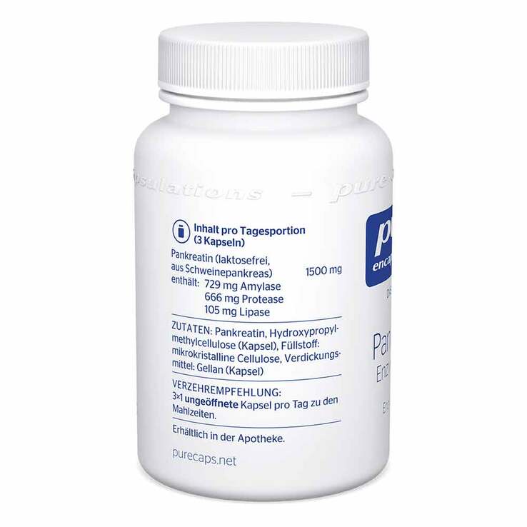 Pure Encapsulations Pankreatin Enzym Formel Kapseln, 60 St