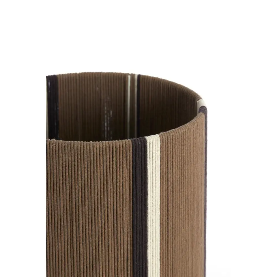 Lampenkap Medan - Donkerbruin - Ø25cm