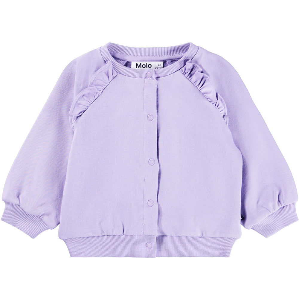 Køb Molo Faded Purple Daphne Sweat Cardigan