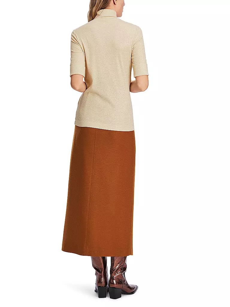 MARC CAIN Rollkragenshirt gold