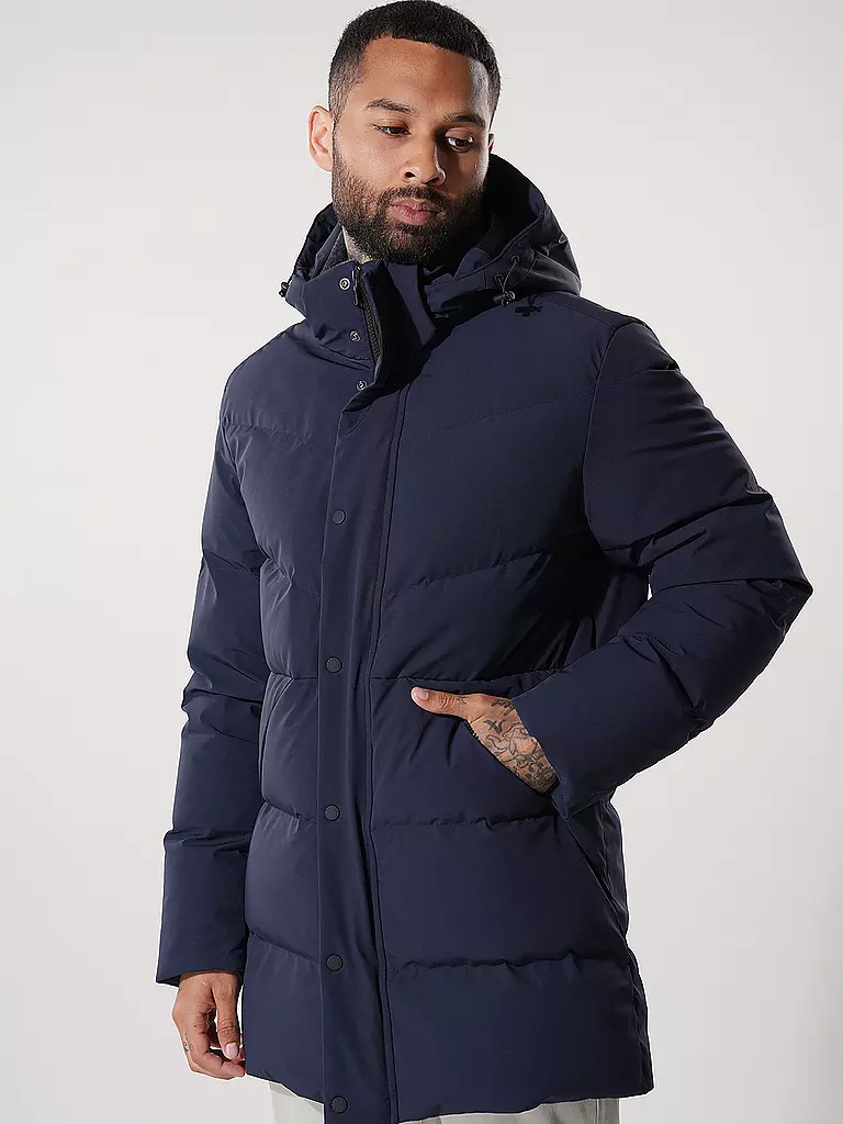 PAUL & SHARK Daunenparka TYPHOON dunkelblau