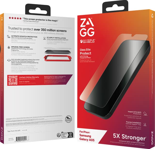 Zagg Glass Elite Samsung Galaxy A05 skærmbeskytter