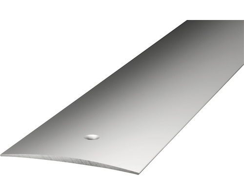 Aluminium overgangsprofiel, zilver, geperforeerd, 40 x 1000 x 4,6 mm