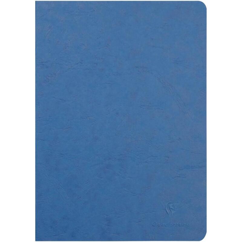 Cahier piqué Age Bag A4 96 pages ligné + marge - Bleu