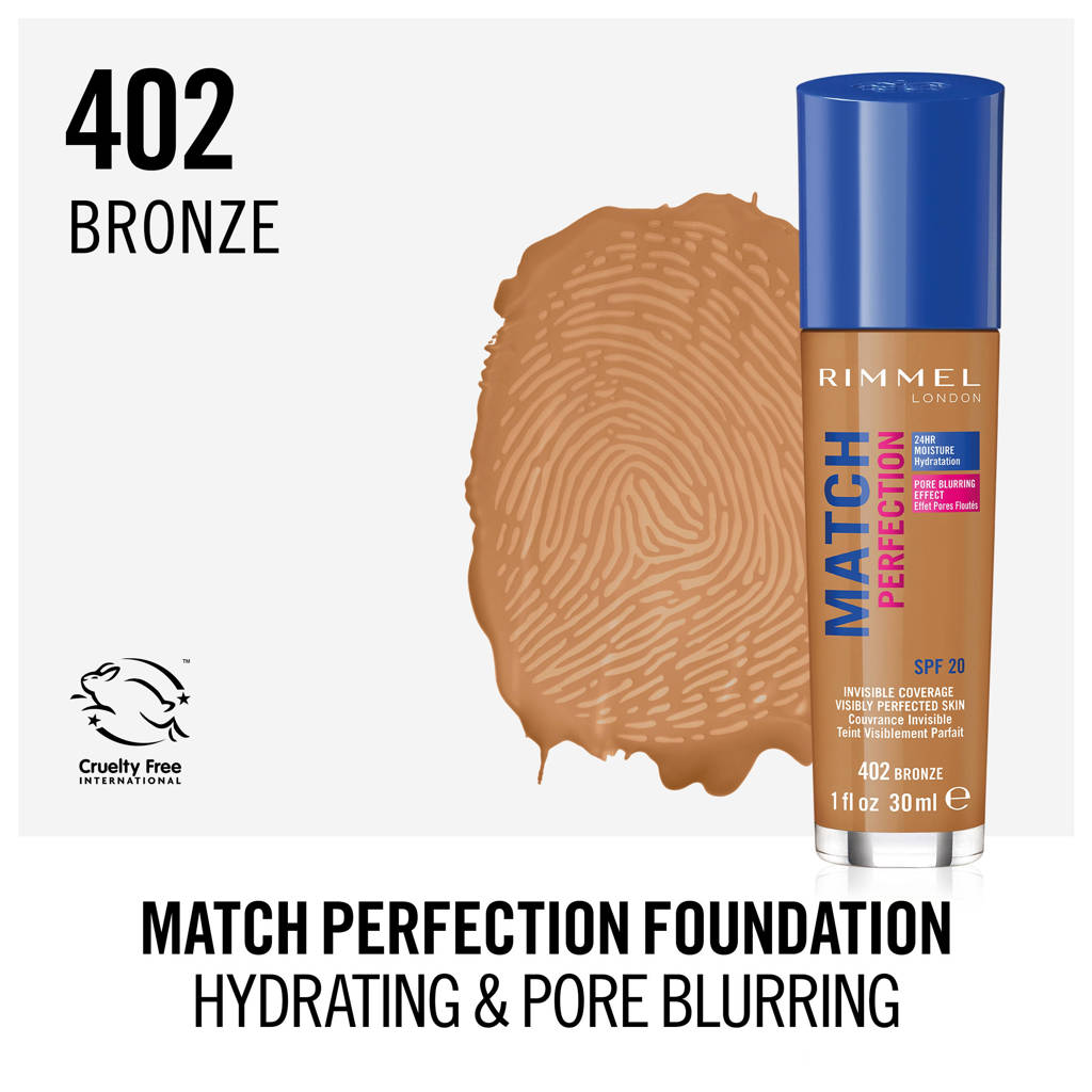 TopperMatch Perfection foundation - Bronze 402