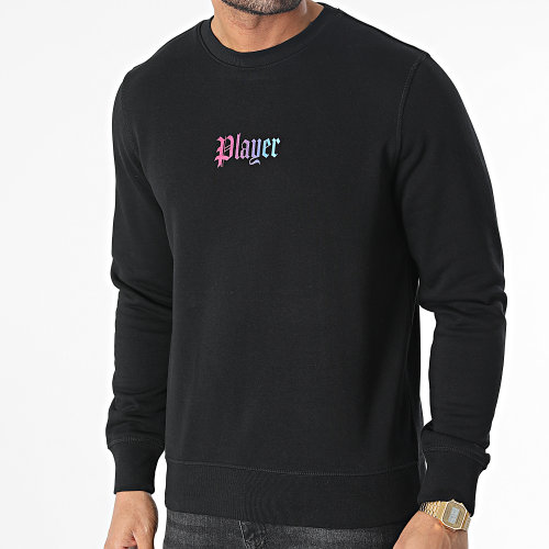 Sweat Crewneck Player Gradient Noir