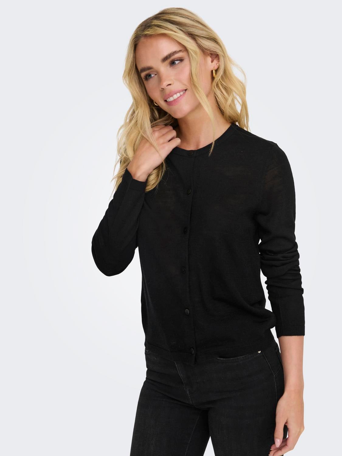 JDYPACIFIC Strickjacke Black