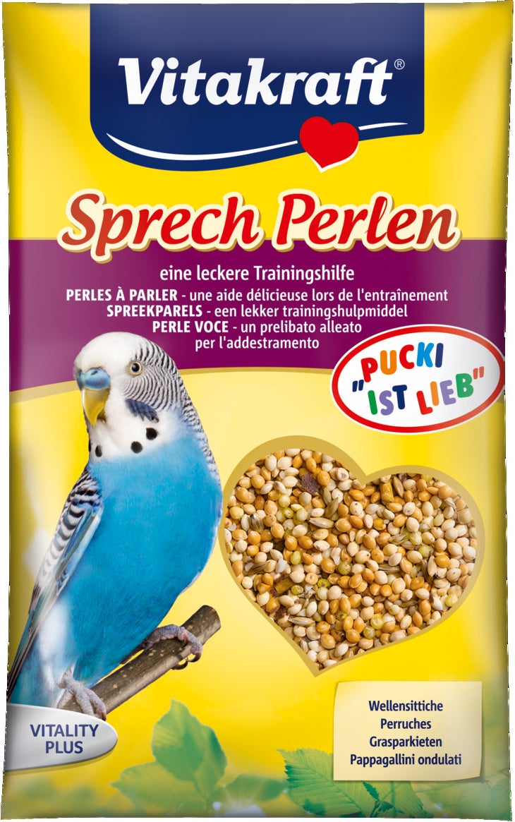 Vitakraft vogelsnack spreekparels parkiet 20 g