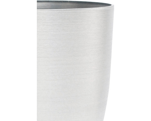 Lafiora plantenpot, kunststof, Ø 35 x H 42,5 cm, zilver