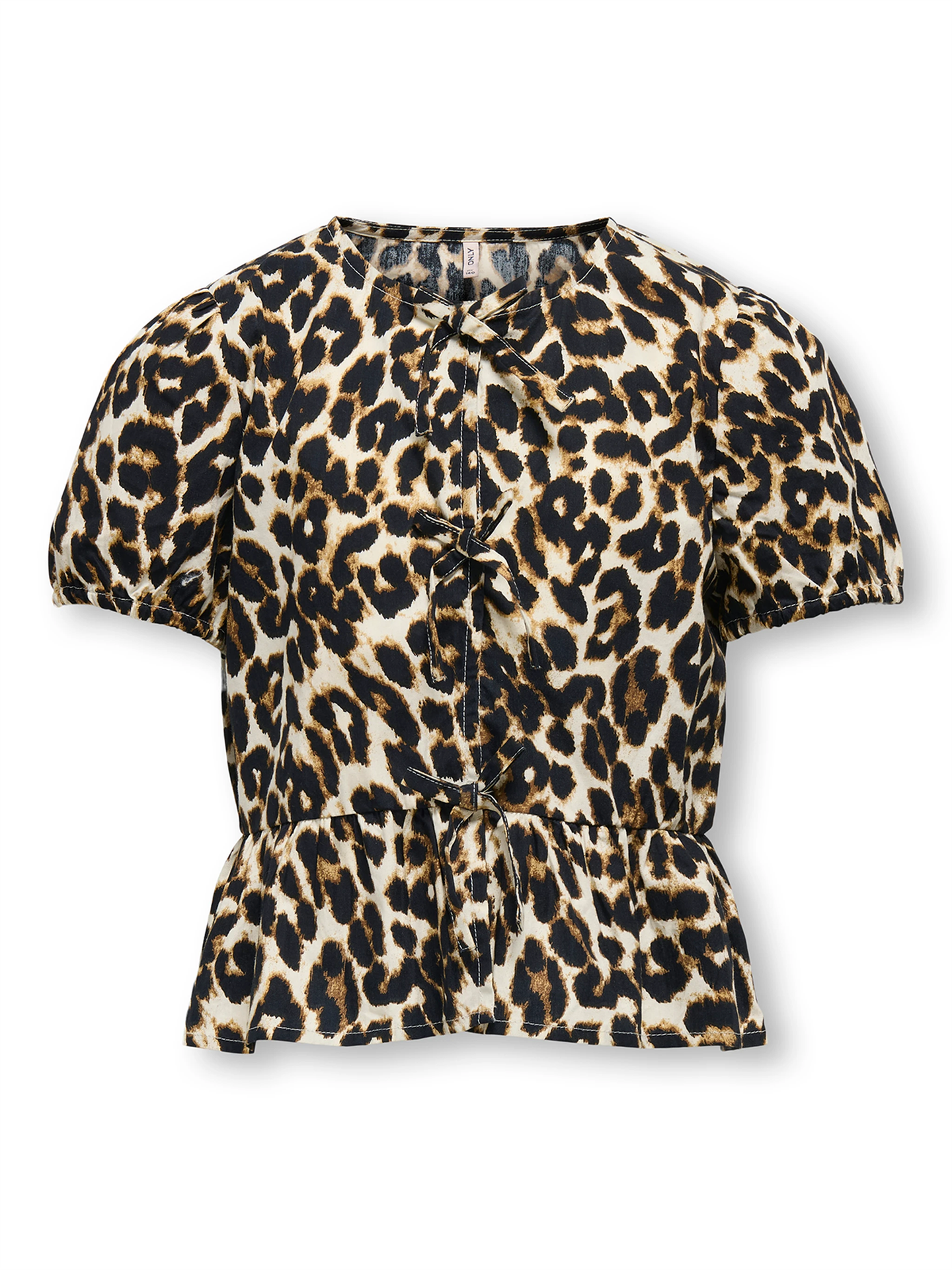 Clara Life Short Sleeve Bow Shirt Junior